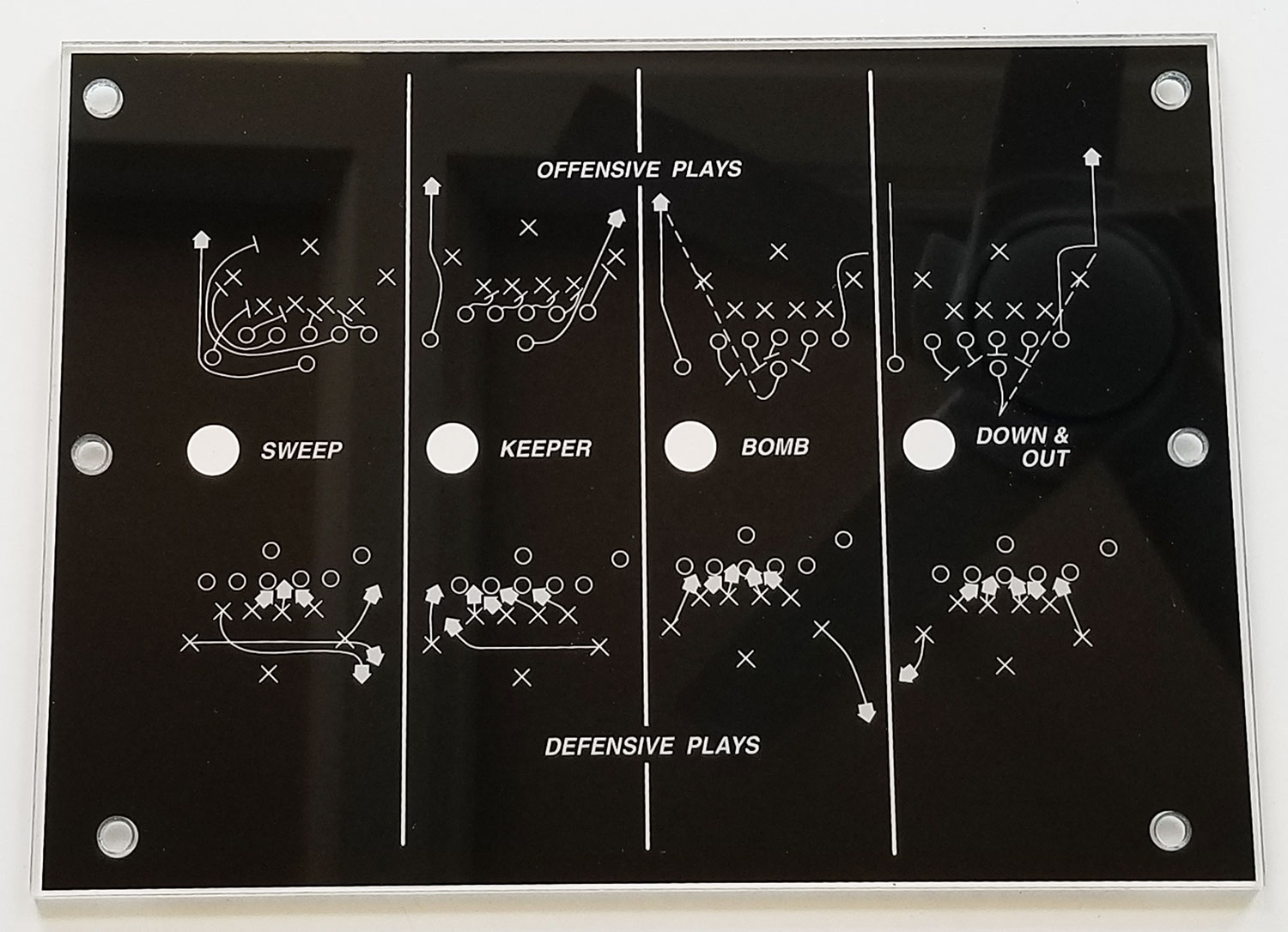 Atari Football Play Selector
