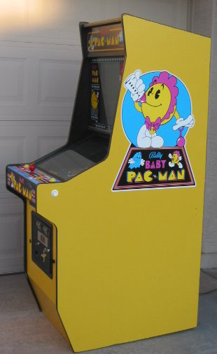 Baby Pac-Man Side Art