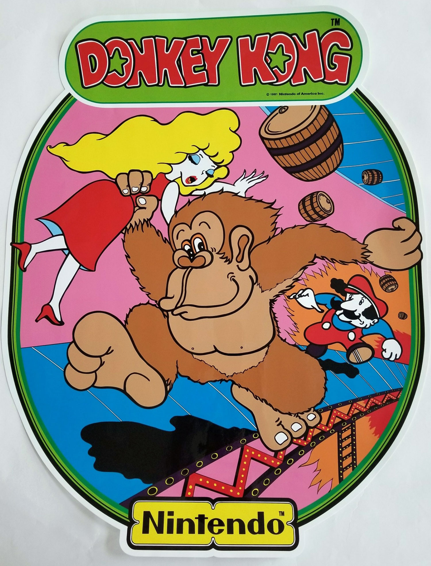 Donkey Kong Side Art