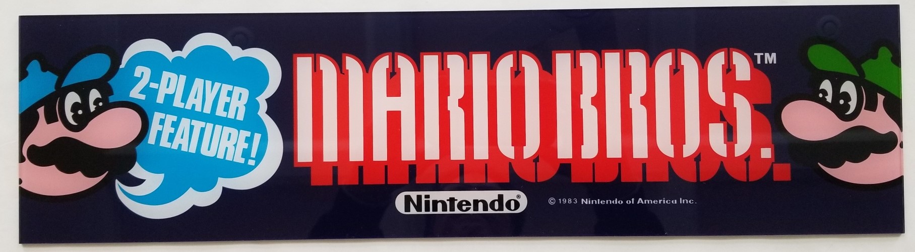 Mario Brothers Narrow Body Marquee