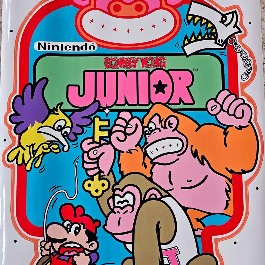 Donkey Kong Junior Side Art