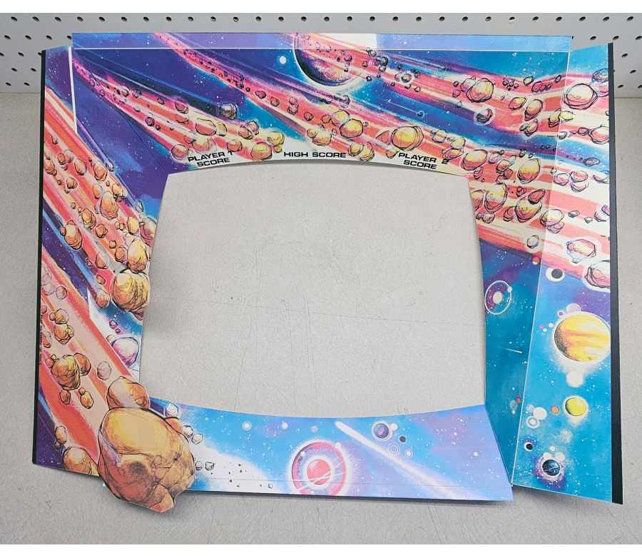 Asteroids Cardboard Bezel