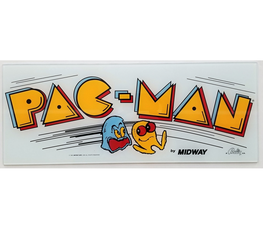 Pac-Man Glass Marquee
