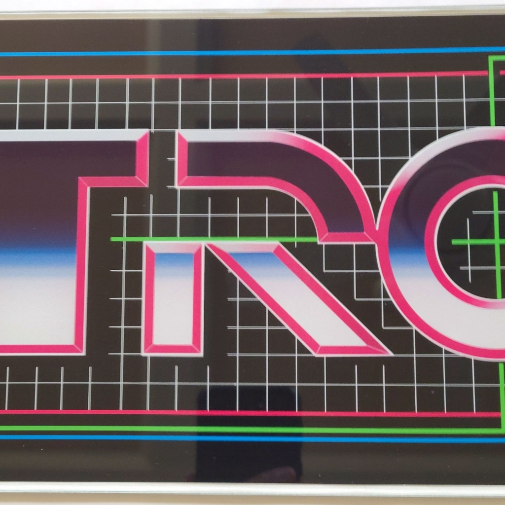 Tron Upright Glass Marquee