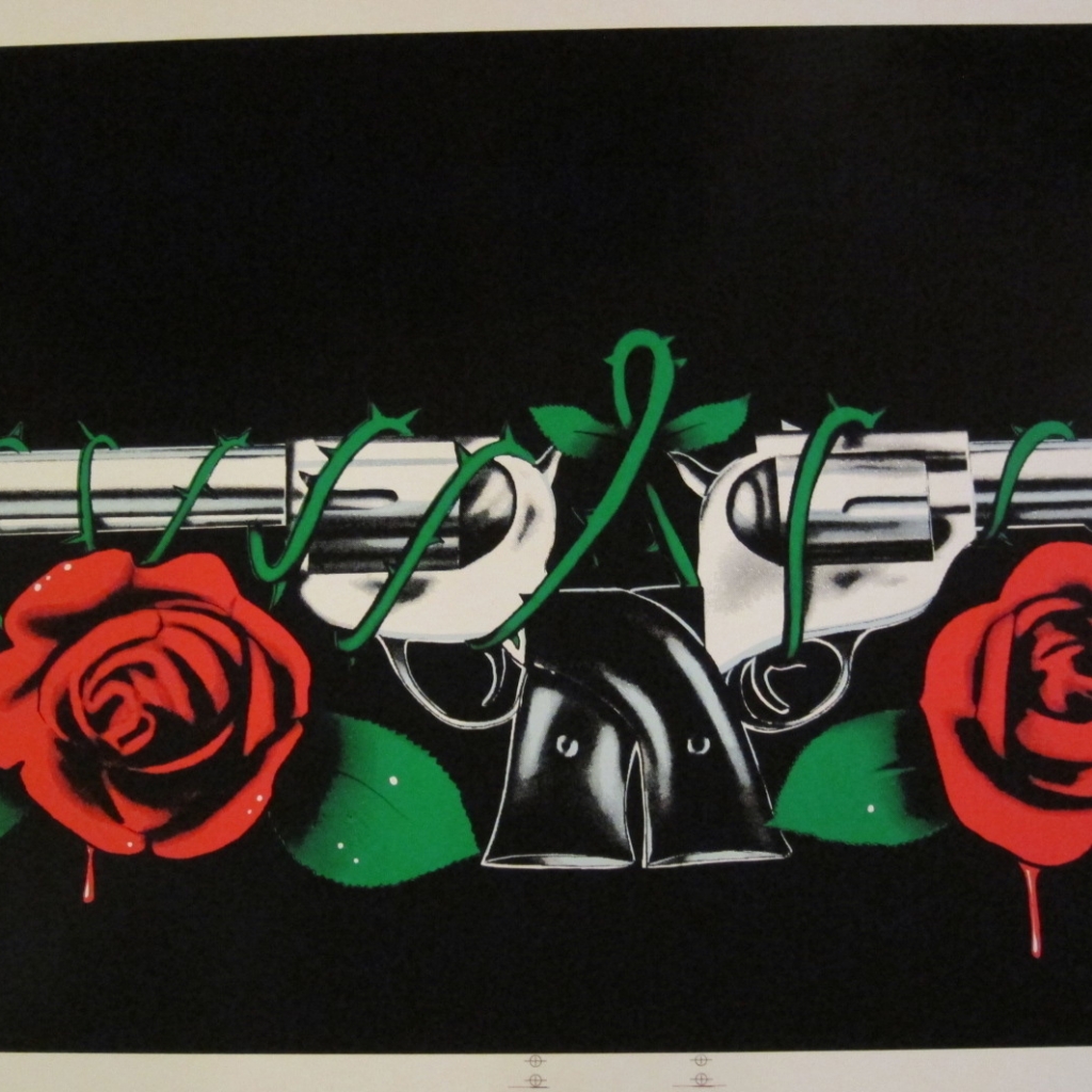 GUNS N' ROSES シングル5枚セット Guns N' Roses 5 Piece Cabinet Decal Set | Phoenix Arcade | #1