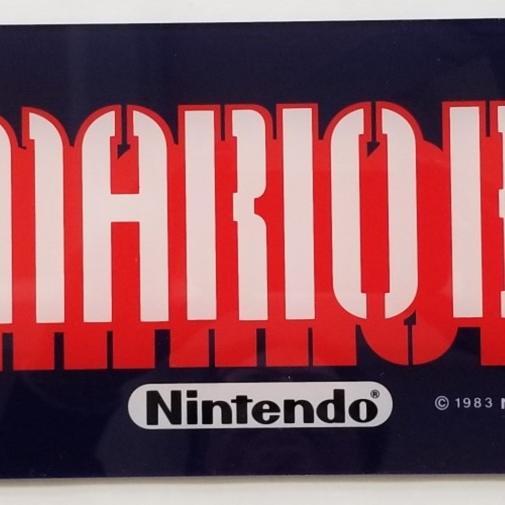 Mario Brothers Wide Body Marquee | Phoenix Arcade | #1 Source for