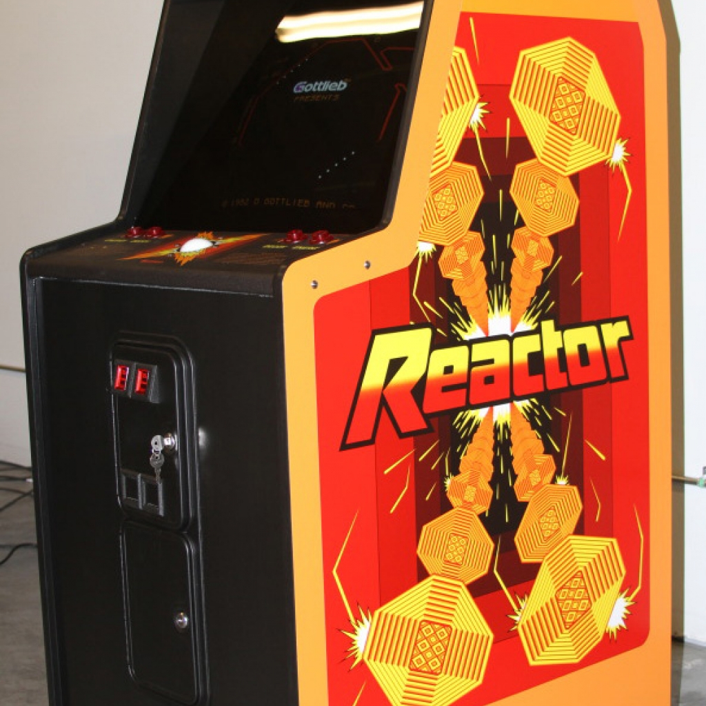 Reactor CPO, Speaker Grill Overlay and Side Art | Phoenix Arcade