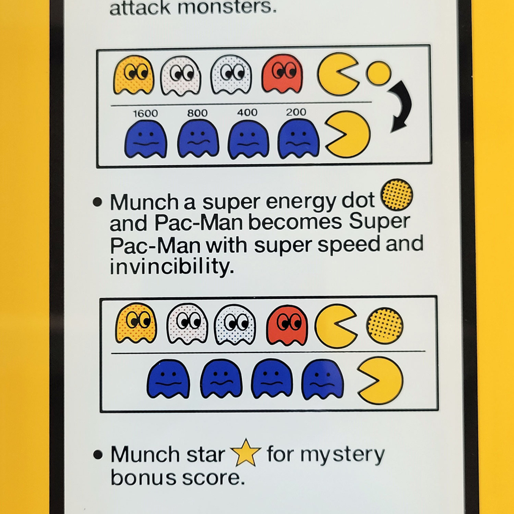 Super Pac-Man Glass Bezel