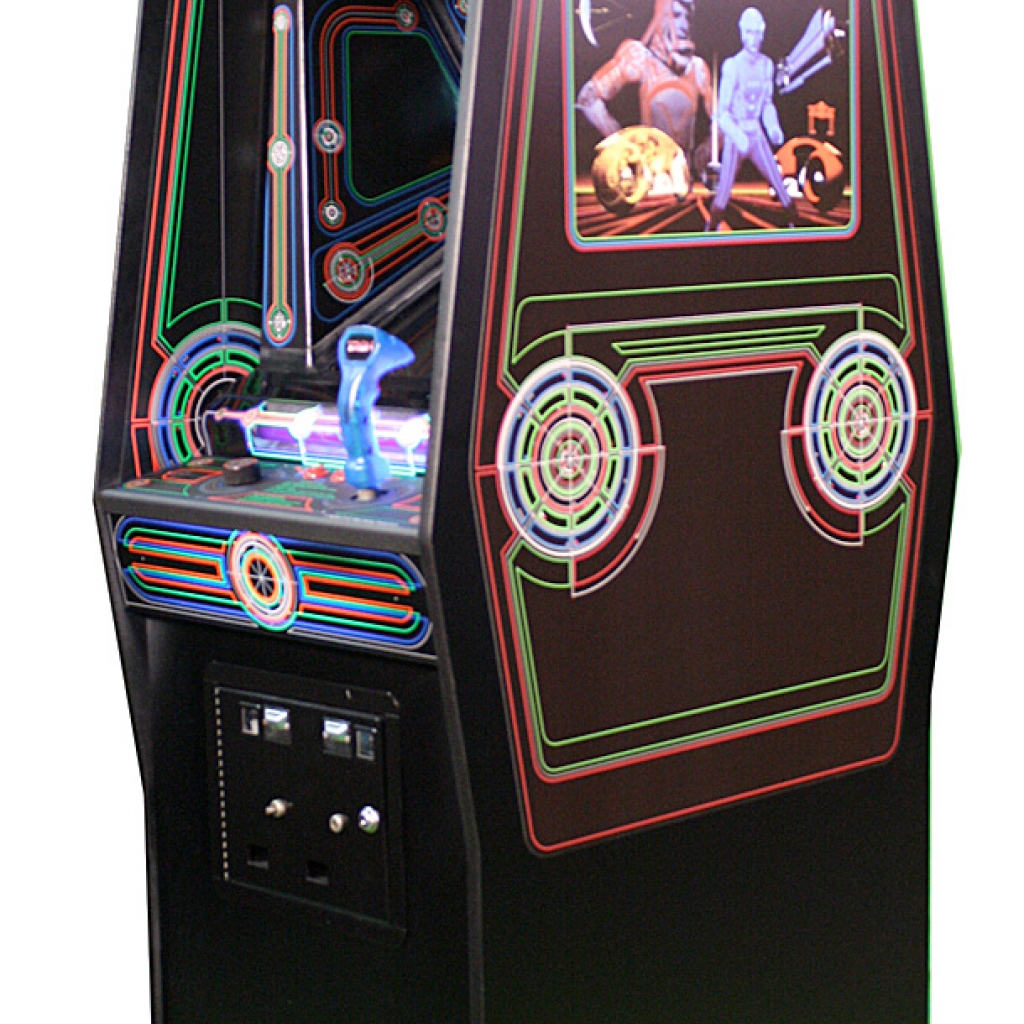 Tron Upper and Lower Control Panel Plastic | Phoenix Arcade