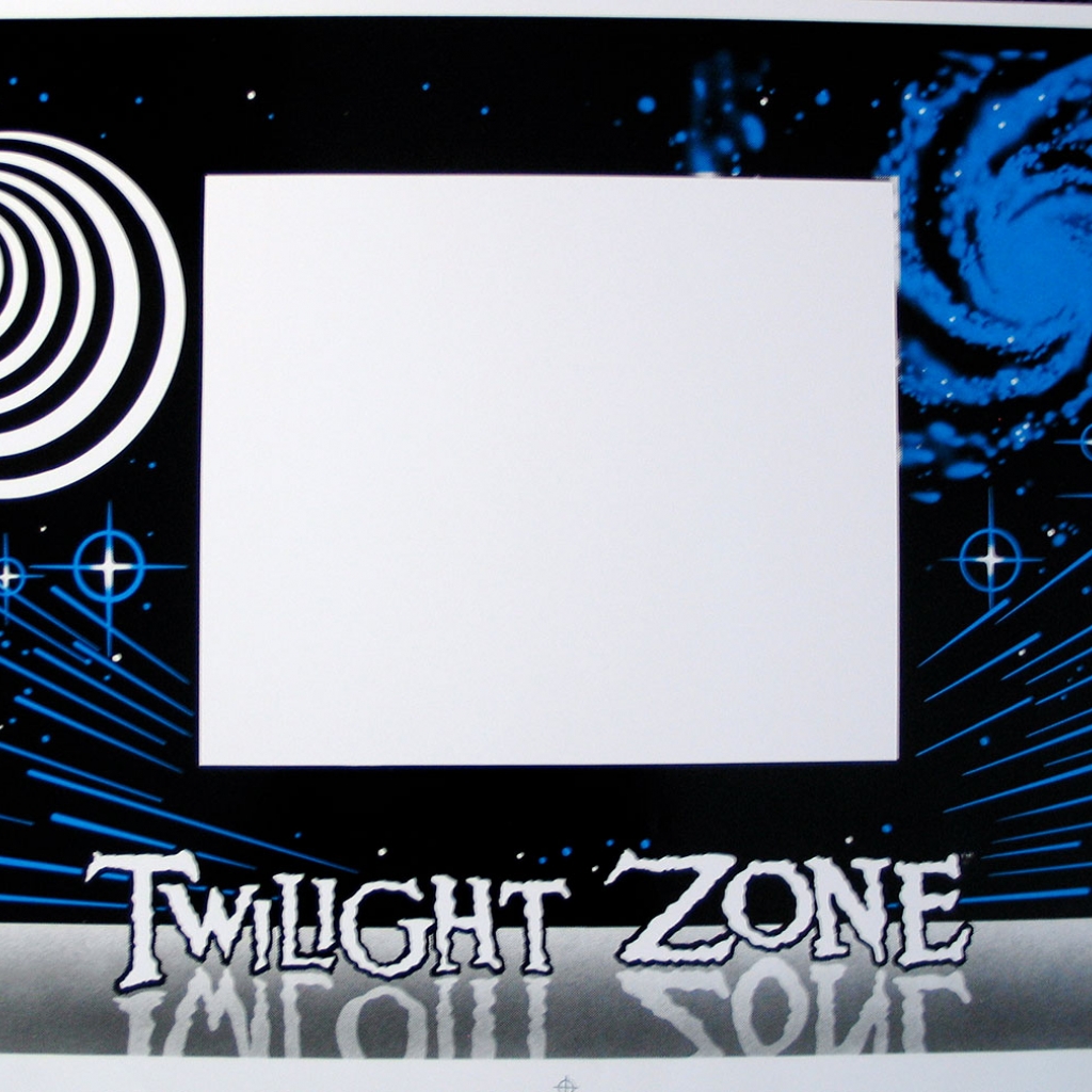 Twilight Zone Cabinet Decal Set