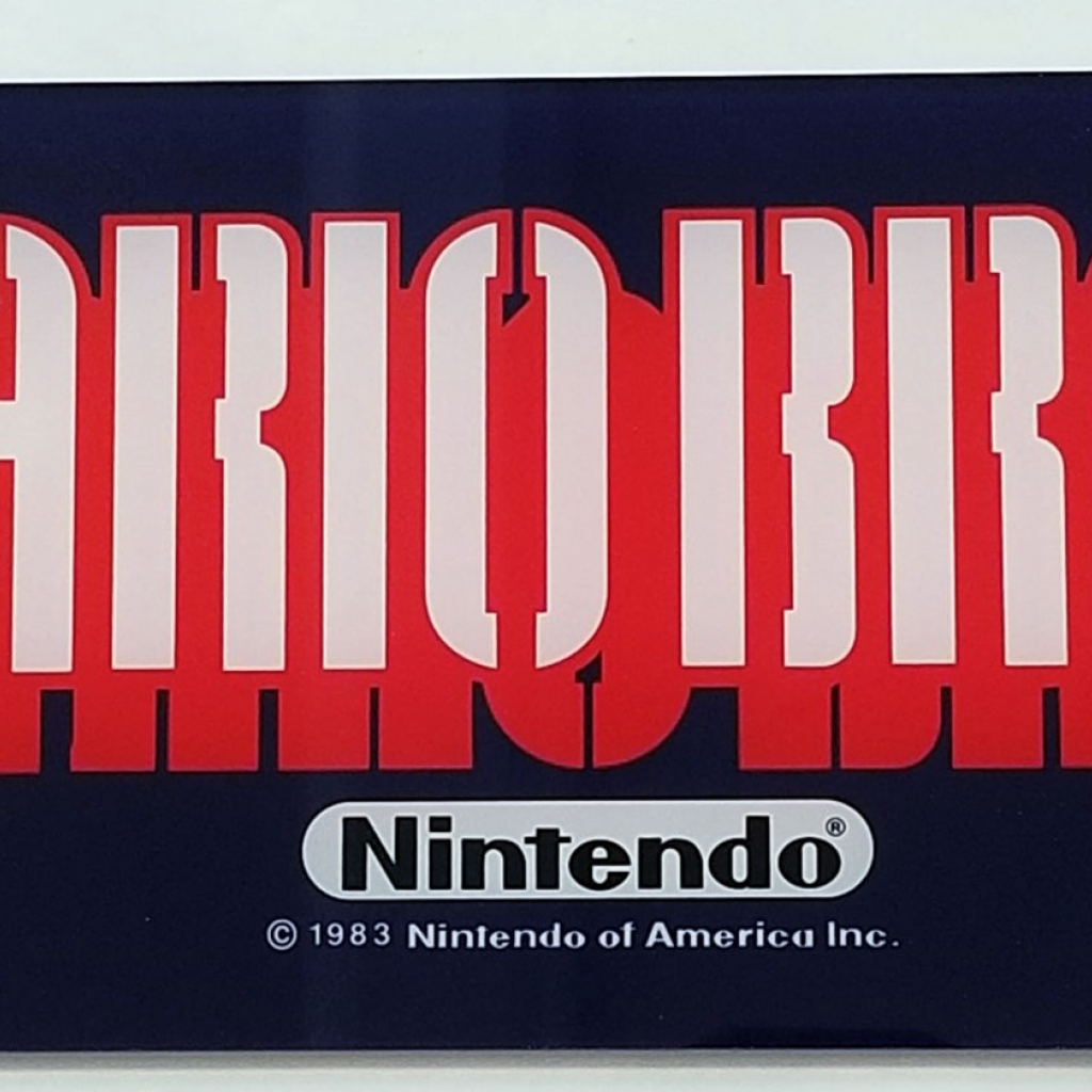 Mario Brothers Wide Body Marquee | Phoenix Arcade | #1 Source for